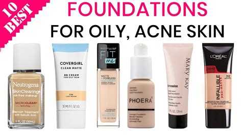 best full coverage foundation for acne.